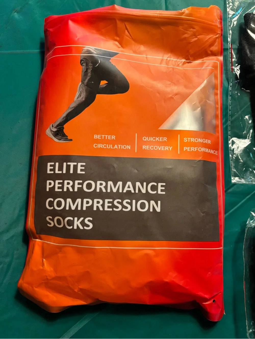 Elite Performance Compression Socks - Black